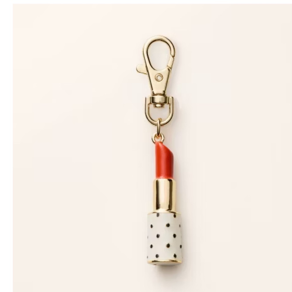 NWT Kate Spade x Target Lipstick Bag Charm